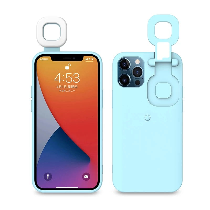 iPhone Selfie Ring Light Case