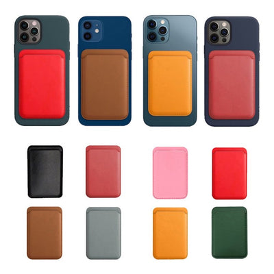Magnetic Leather Wallet